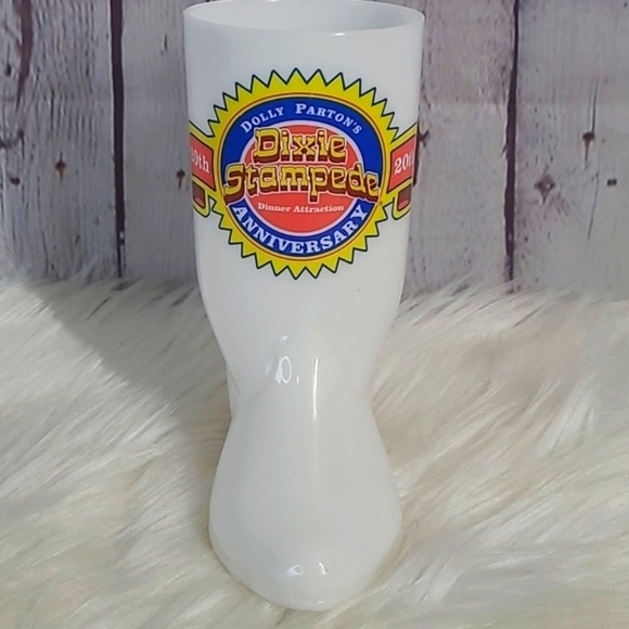 Dolly Parton Dollywood Dixie Stampede 20th Anniversary Plastic Cowboy Boot Cup - Picture 2 of 15
